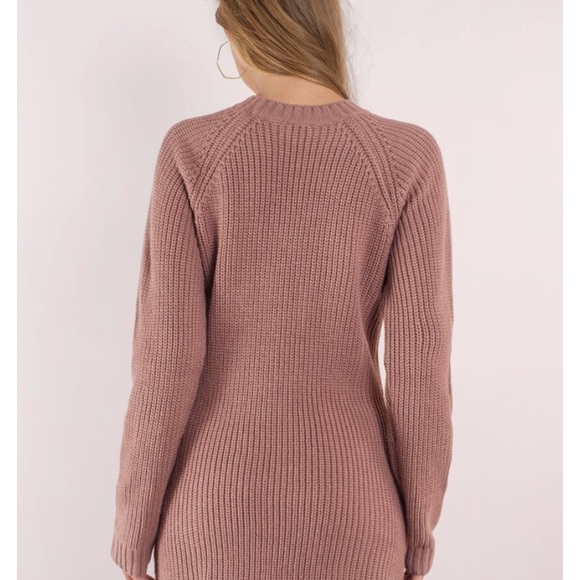 ✨Tobi Blush Sweater Dress✨ - Picture 2 of 3